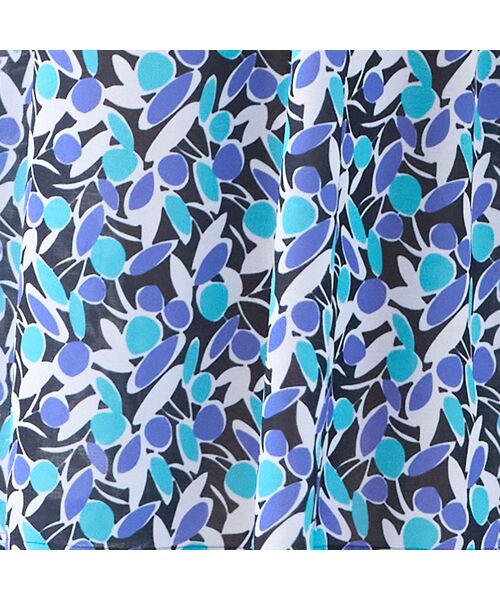 LOBJIE / ロブジェ ミニ丈・ひざ丈ワンピース | 【洗える】幾何フラワーワンピース | 詳細11