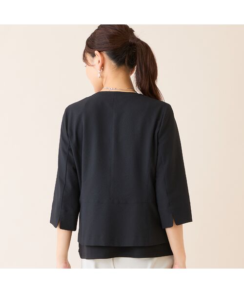 LOBJIE / ロブジェ その他アウター | 【洗える】キーネックジャケット | 詳細6