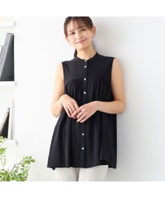 LOBJIE / ロブジェ シャツ・ブラウス | 【洗える】ノースリーブフレアブラウス