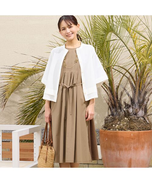 LOBJIE / ロブジェ シャツ・ブラウス | 【洗える・吸水速乾】フレアスリーブブラウス | 詳細3