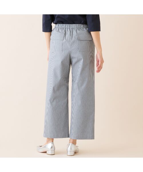 LOBJIE / ロブジェ その他パンツ | 【洗える・S~LLサイズ】ピケストレッチセミワイドパンツ | 詳細13