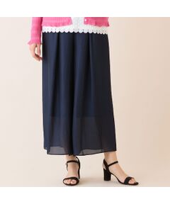 LOBJIE / ロブジェ その他パンツ | 【洗える】スカート風フレアパンツ