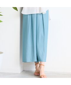 LOBJIE / ロブジェ その他パンツ | 【洗える】スカート風フレアパンツ