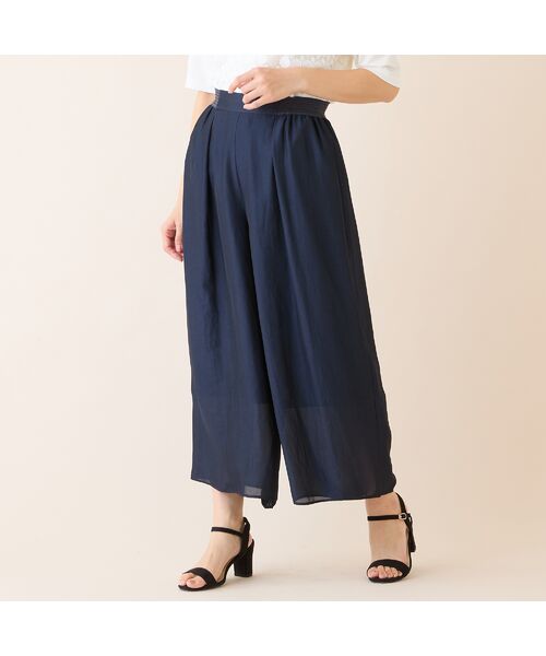 LOBJIE / ロブジェ その他パンツ | 【洗える】スカート風フレアパンツ | 詳細6