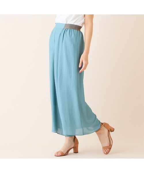 LOBJIE / ロブジェ その他パンツ | 【洗える】スカート風フレアパンツ | 詳細10