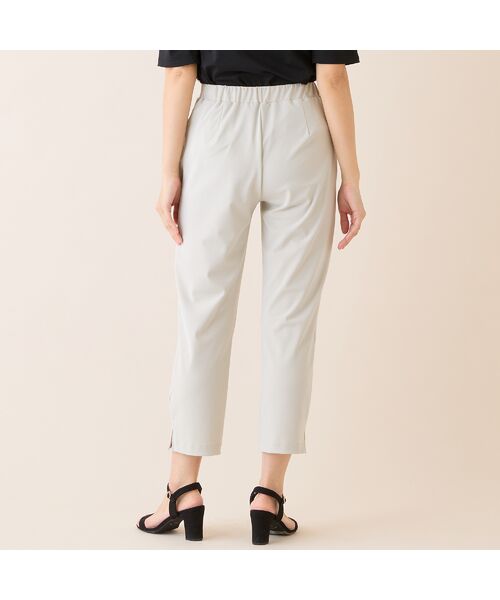 LOBJIE / ロブジェ ショート・ハーフ・半端丈パンツ | 【洗える・接触冷感・UVカット・S~LLサイズ展開】ドライタッチクロップドパンツ | 詳細2