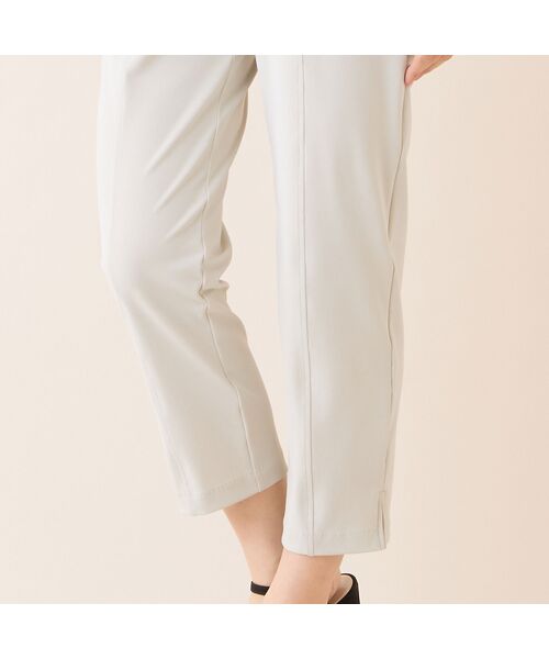 LOBJIE / ロブジェ ショート・ハーフ・半端丈パンツ | 【洗える・接触冷感・UVカット・S~LLサイズ展開】ドライタッチクロップドパンツ | 詳細3