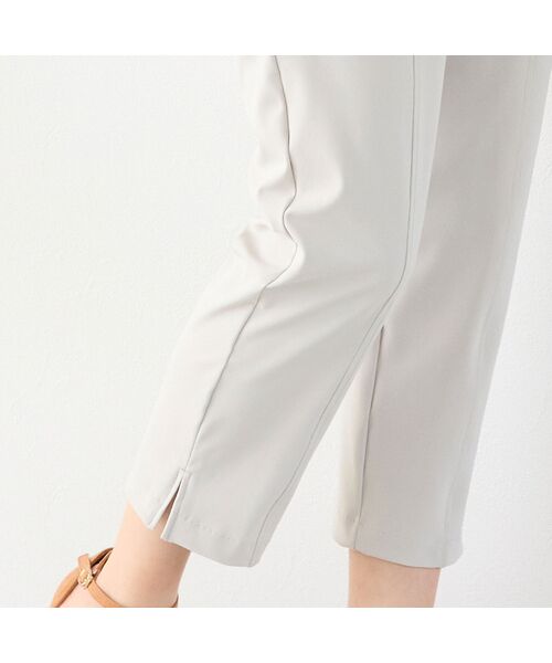 LOBJIE / ロブジェ ショート・ハーフ・半端丈パンツ | 【洗える・接触冷感・UVカット・S~LLサイズ展開】ドライタッチクロップドパンツ | 詳細8