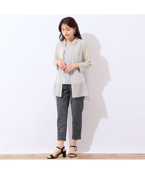 LOBJIE / ロブジェ ショート・ハーフ・半端丈パンツ | 【洗える・清涼快適素材・日本製】Breeze Coolパンツ | 詳細6