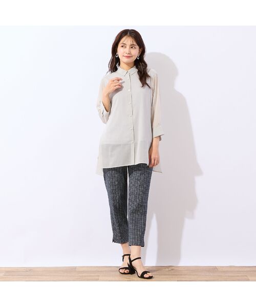 LOBJIE / ロブジェ ショート・ハーフ・半端丈パンツ | 【洗える・清涼快適素材・日本製】Breeze Coolパンツ | 詳細8