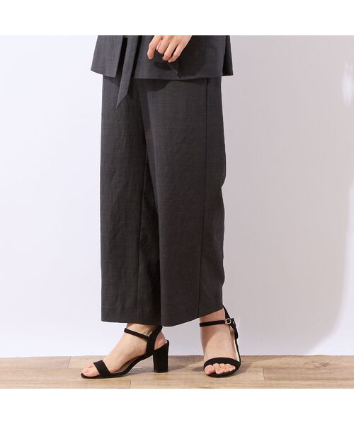 LOBJIE / ロブジェ その他パンツ | 【洗える・セットアップ可】イージーワイドパンツ | 詳細10