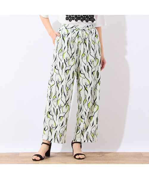 LOBJIE / ロブジェ その他パンツ | 【洗える】Callaプリントイージーパンツ | 詳細1