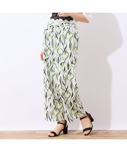 LOBJIE / ロブジェ その他パンツ | 【洗える】Callaプリントイージーパンツ | 詳細3