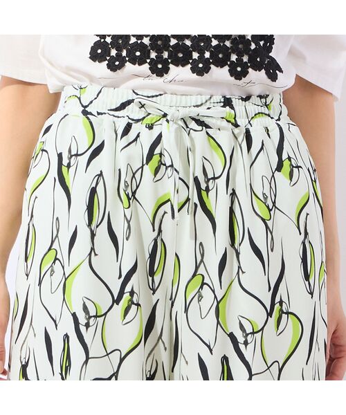 LOBJIE / ロブジェ その他パンツ | 【洗える】Callaプリントイージーパンツ | 詳細4