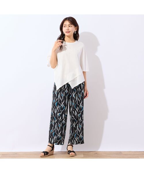 LOBJIE / ロブジェ その他パンツ | 【洗える】Callaプリントイージーパンツ | 詳細12