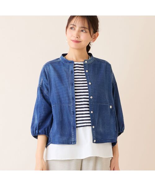 LOBJIE / ロブジェ カットソー | 【洗える・日本製】レイヤード風プルオーバー | 詳細5