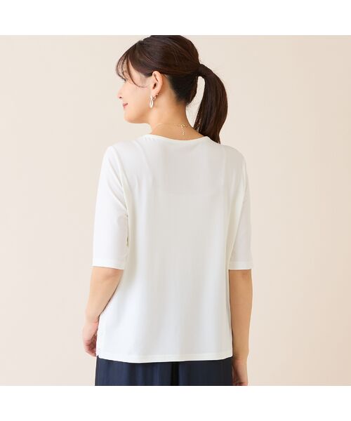 LOBJIE / ロブジェ カットソー | 【洗える・アンサンブル可】サークルレースカットソー | 詳細2