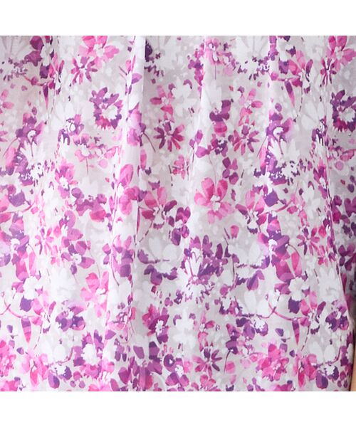 LOBJIE / ロブジェ カットソー | 【洗える・日本製】フラワーガーデンチュニック | 詳細4