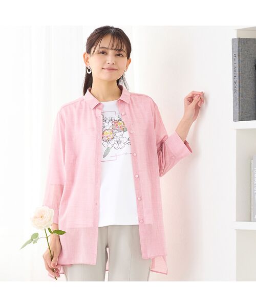 LOBJIE / ロブジェ カットソー | 【洗える・綿100%】アップリケTシャツ | 詳細6