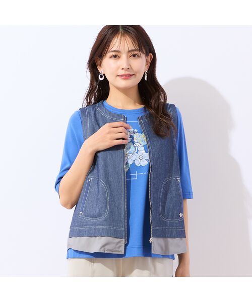 LOBJIE / ロブジェ カットソー | 【洗える・綿100%】アップリケTシャツ | 詳細17