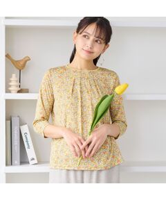 LOBJIE / ロブジェ カットソー | 【洗える・日本製】リバティプリントカットソー