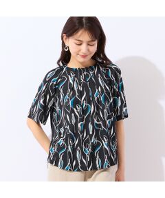 LOBJIE / ロブジェ カットソー | 【洗える・日本製】Callaプリントトップス