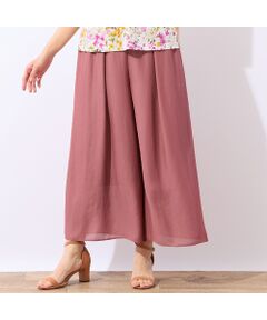 LOBJIE / ロブジェ その他パンツ | 【洗える】スカート風フレアパンツ