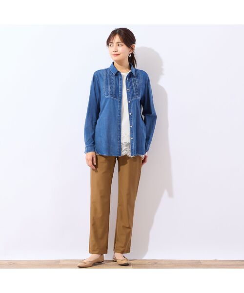 LOBJIE / ロブジェ その他パンツ | 【洗える・保湿効果・日本製・S～LLサイズ】アロエベラ ストレッチパンツ | 詳細6