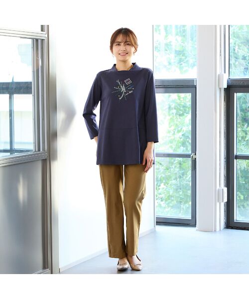 LOBJIE / ロブジェ その他パンツ | 【洗える・保湿効果・日本製・S～LLサイズ】アロエベラ ストレッチパンツ | 詳細7
