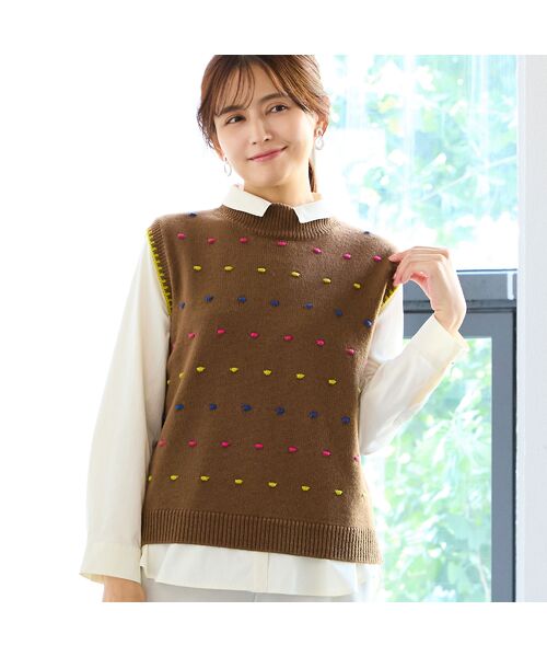 LOBJIE / ロブジェ シャツ・ブラウス | 【洗える】レタリング刺繍シャツ | 詳細7