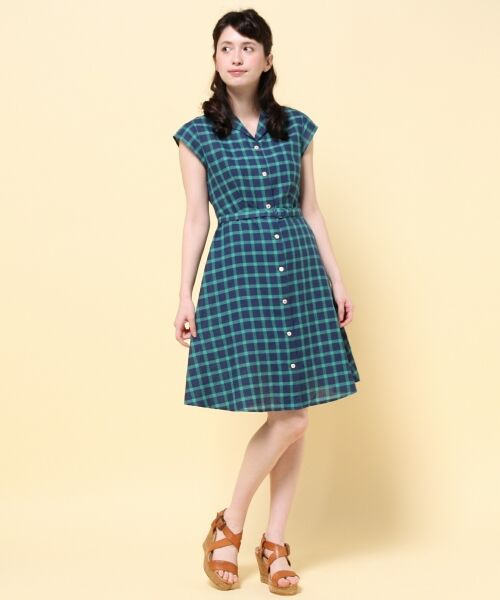 セール リトアニアリネンbbドレス ワンピース ミニ丈 ひざ丈ワンピース L Size Onward 大きいサイズ エルサイズオンワード ファッション通販 タカシマヤファッションスクエア