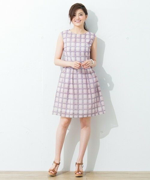 セール Web限定 夏めきリバティ ワンピース ミニ丈 ひざ丈ワンピース L Size Onward 大きいサイズ エルサイズオンワード ファッション通販 タカシマヤファッションスクエア