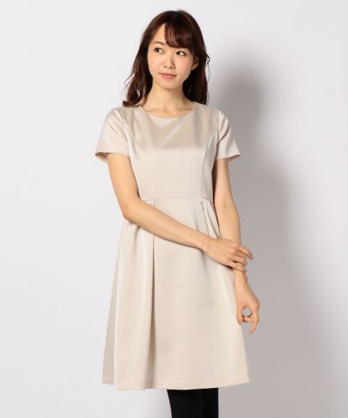 セール トリアセグログランストレッチ ワンピース ドレス L Size Onward 大きいサイズ エルサイズオンワード ファッション通販 タカシマヤファッションスクエア