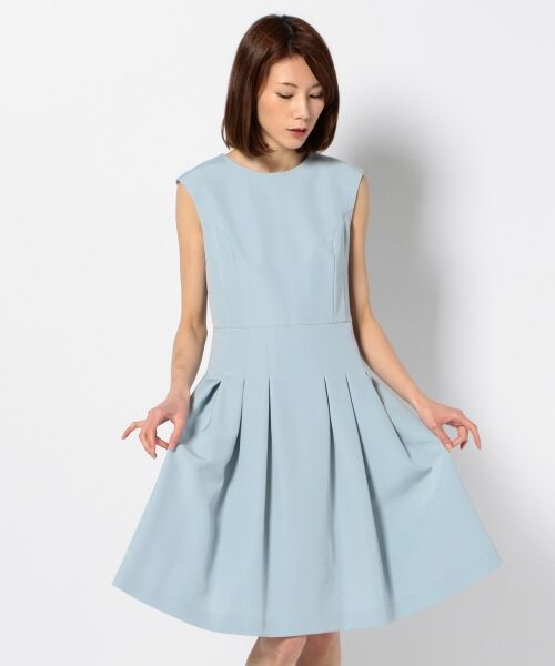 セール トリアセダブルクロス ワンピース ドレス L Size Onward 大きいサイズ エルサイズオンワード ファッション通販 タカシマヤファッションスクエア