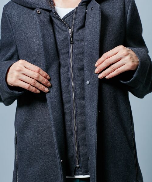 iCB -アイシービー　3Way Wool Layered Coat
