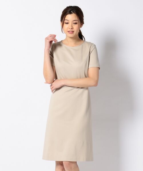 セール Mvsグログランジャージー ワンピース ドレス L Size Onward 大きいサイズ エルサイズオンワード ファッション通販 タカシマヤファッションスクエア