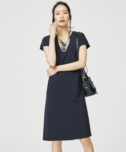 セール 洗えるスーツ Noie 2wayストレッチ ワンピース ミニ丈 ひざ丈ワンピース L Size Onward 大きいサイズ エルサイズオンワード ファッション通販 タカシマヤファッションスクエア