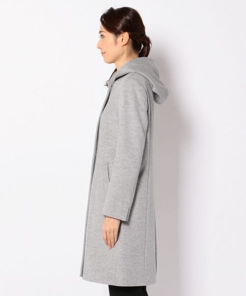 セール ウールアンゴラビーバー フーデッドコート その他アウター L Size Onward 大きいサイズ エルサイズオンワード ファッション通販 タカシマヤファッションスクエア