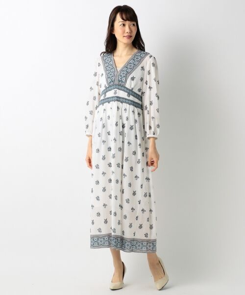 TOILE de JOUY PRINT ワンピース