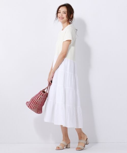 セール 18夏の一部店舗限定 Libeco Linen ワンピース ミニ丈 ひざ丈ワンピース L Size Onward 大きいサイズ エルサイズオンワード ファッション通販 タカシマヤファッションスクエア