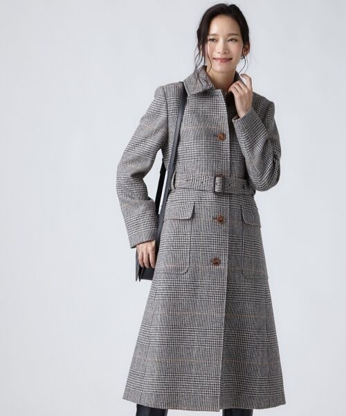 セール】 FOX BROTHERS BRITISH WOOL ステンカラーコート （ステン