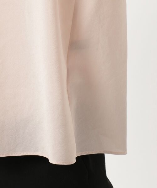 L size ONWARD(大きいサイズ) / エルサイズオンワード トップス | Nanna ボウタイブラウス | 詳細5