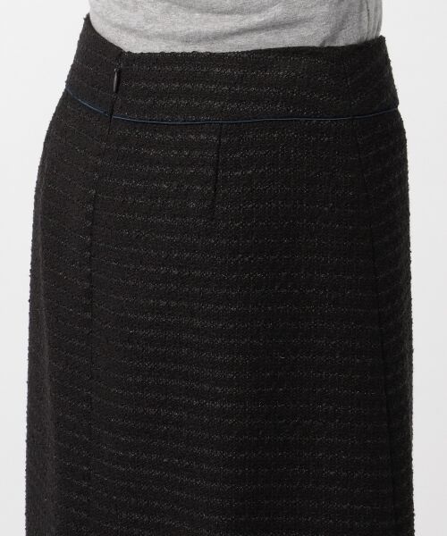L size ONWARD(大きいサイズ) / エルサイズオンワード ミニ・ひざ丈スカート | カラミツイード スカート(検索番号W27) | 詳細11