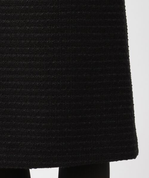 L size ONWARD(大きいサイズ) / エルサイズオンワード ミニ・ひざ丈スカート | カラミツイード スカート(検索番号W27) | 詳細13