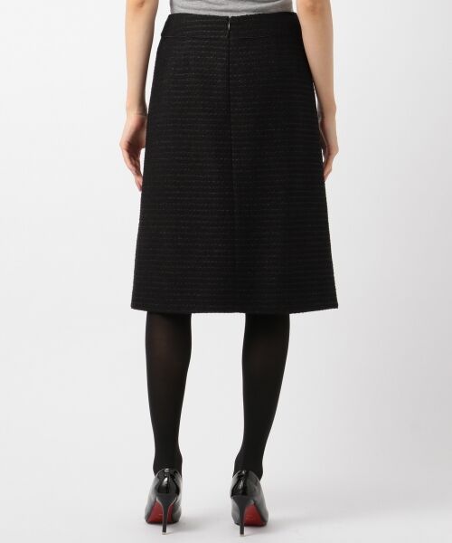 L size ONWARD(大きいサイズ) / エルサイズオンワード ミニ・ひざ丈スカート | カラミツイード スカート(検索番号W27) | 詳細9