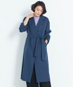 【VERY3月号掲載】DOUBLE FACE LINEN コート(検索番号W24)