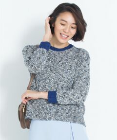 MIX KNIT ニットプルオーバー