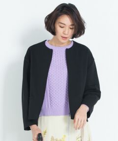 【洗える】PATTERN KNIT ニットプルオーバー