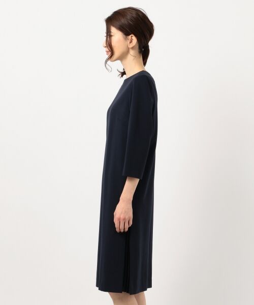 L size ONWARD(大きいサイズ) / エルサイズオンワード ミニ丈・ひざ丈ワンピース | VISCOSE JERSEY ジャージーワンピース | 詳細4