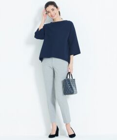 L size ONWARD(大きいサイズ) / エルサイズオンワード その他パンツ | 【新色追加！】2WAYストレッチ テーパードパンツ(検索番号C54)